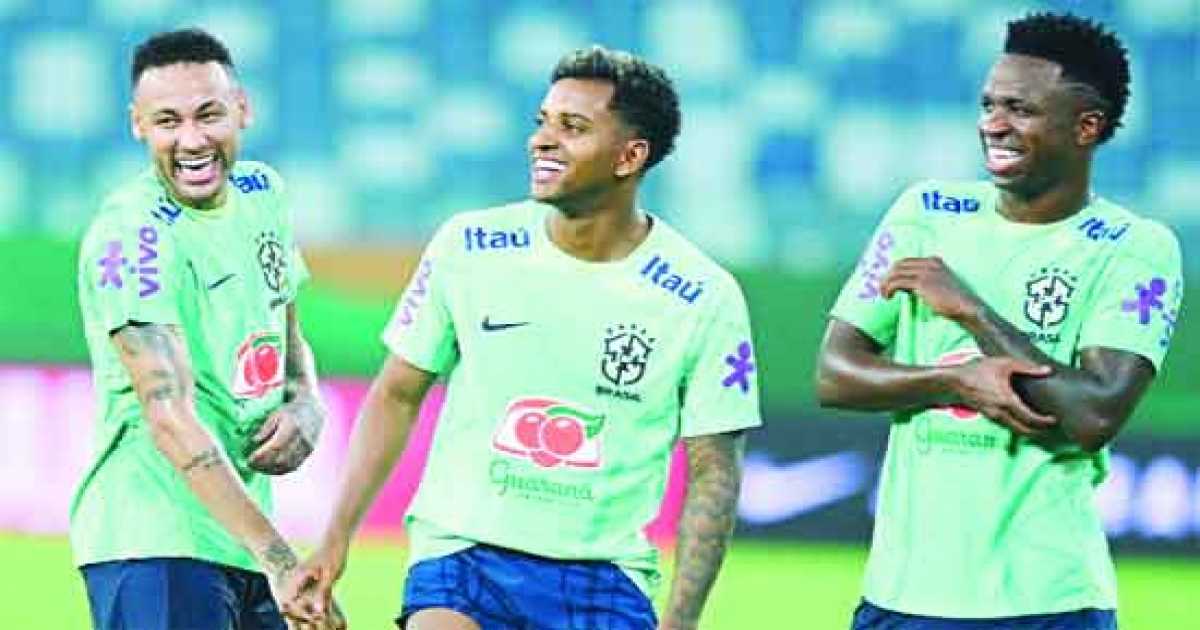 ব্রাজিল দলে ফেরা হলো না নেইমারের, নেই ভিনিসিউস-রদ্রিগোও