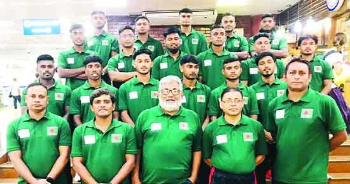 এশিয়া কাপে খেলতে ভারত  গেল বাংলাদেশ হকি দল