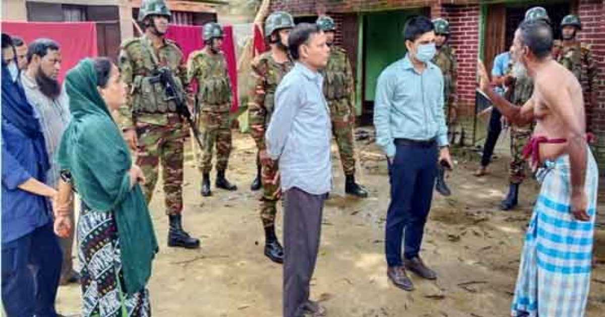 সিলেটে সরকারি জমি উদ্ধারে বাধা, ৪ জনের কারাদন্ড