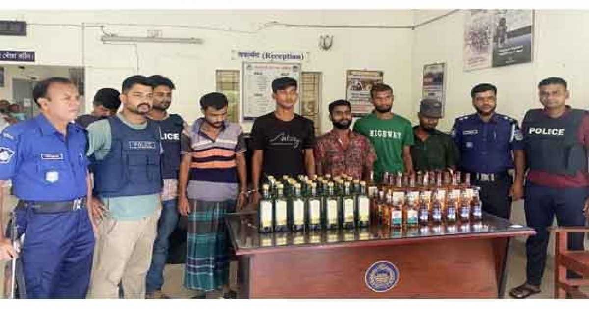 ঝিনাইগাতীতে পৃথক অভিযানে ৫ মাদককারবারি গ্রেপ্তার
