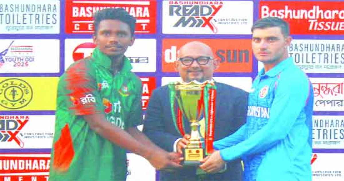 তামিমের সেঞ্চুরিতে  শেষ ম্যাচ জিতে সিরিজ  ড্র করেছে যুবারা