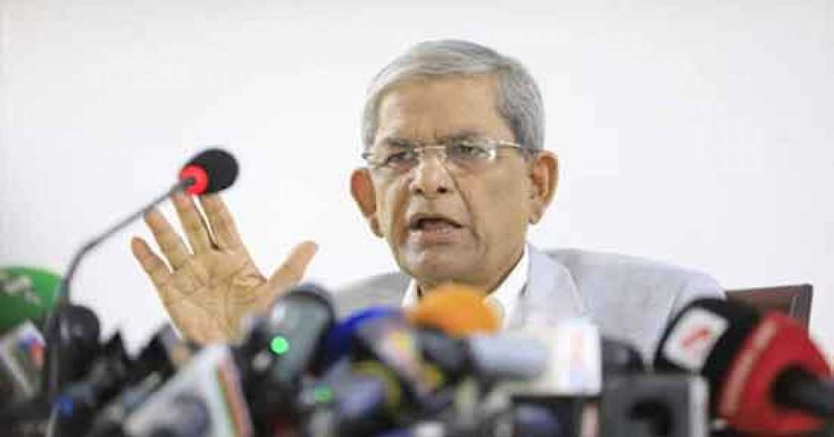 আওয়ামী লীগের ঘাপটি মেরে থাকা অনুচরেরা এখনো তৎপর রয়েছে: মির্জা ফখরুল