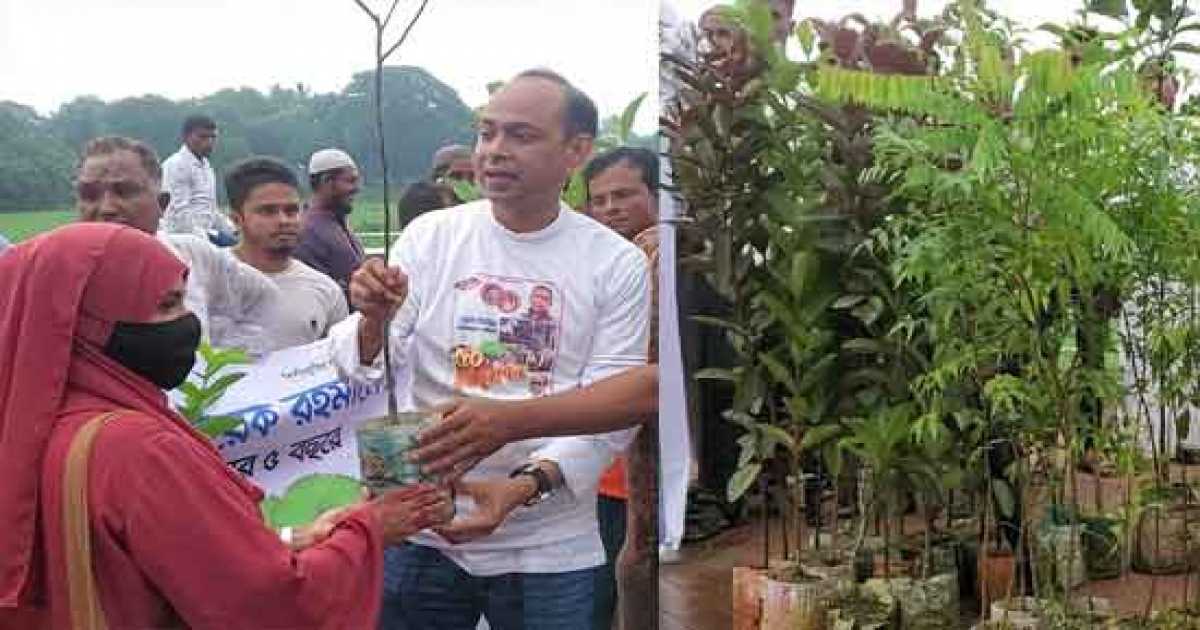 করিমগঞ্জে বৃক্ষরোপণ কর্মসূচি
