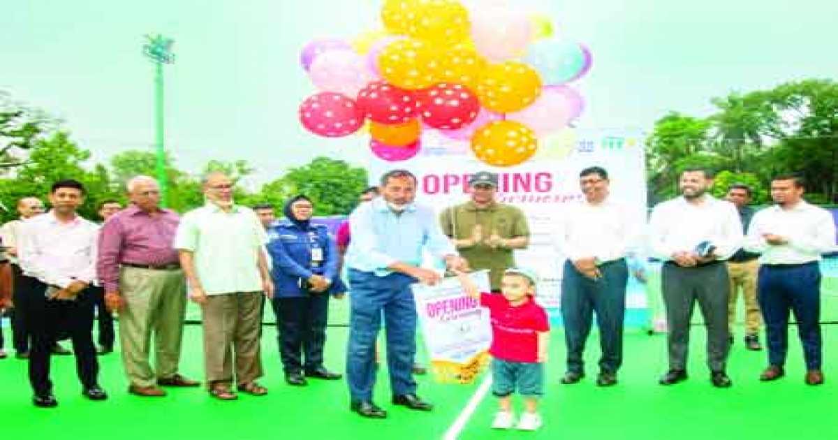 রাজশাহীতে আন্তর্জাতিক  টেনিস উদ্বোধন