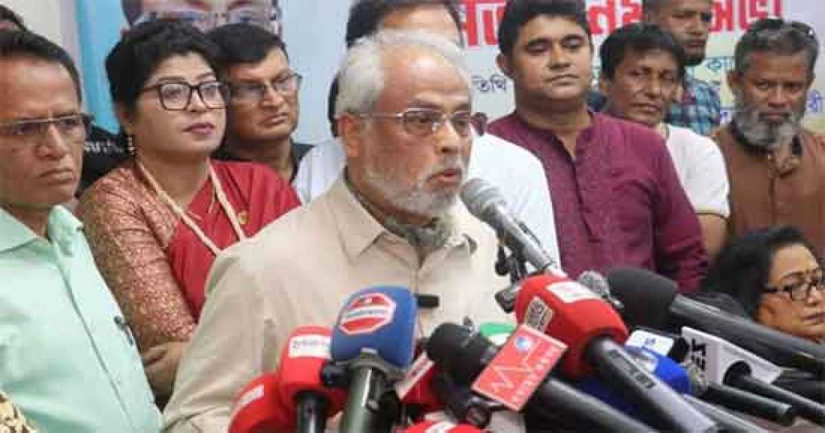 ফেব্রুয়ারিতে নির্বাচনের নামে প্রহসন হবে: জিএম কাদের