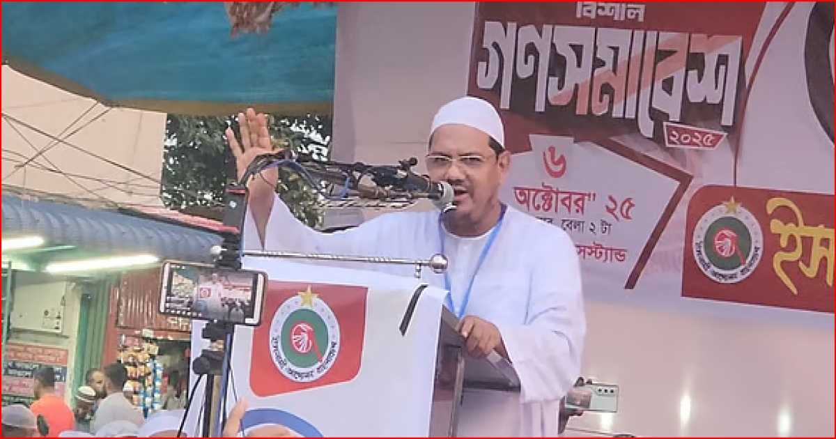 বিএনপি এককভাবে ক্ষমতায় গেলে চাঁদাবাজি বাড়বে, দেশের টাকা পাচার হবে: চরমোনাই পীর