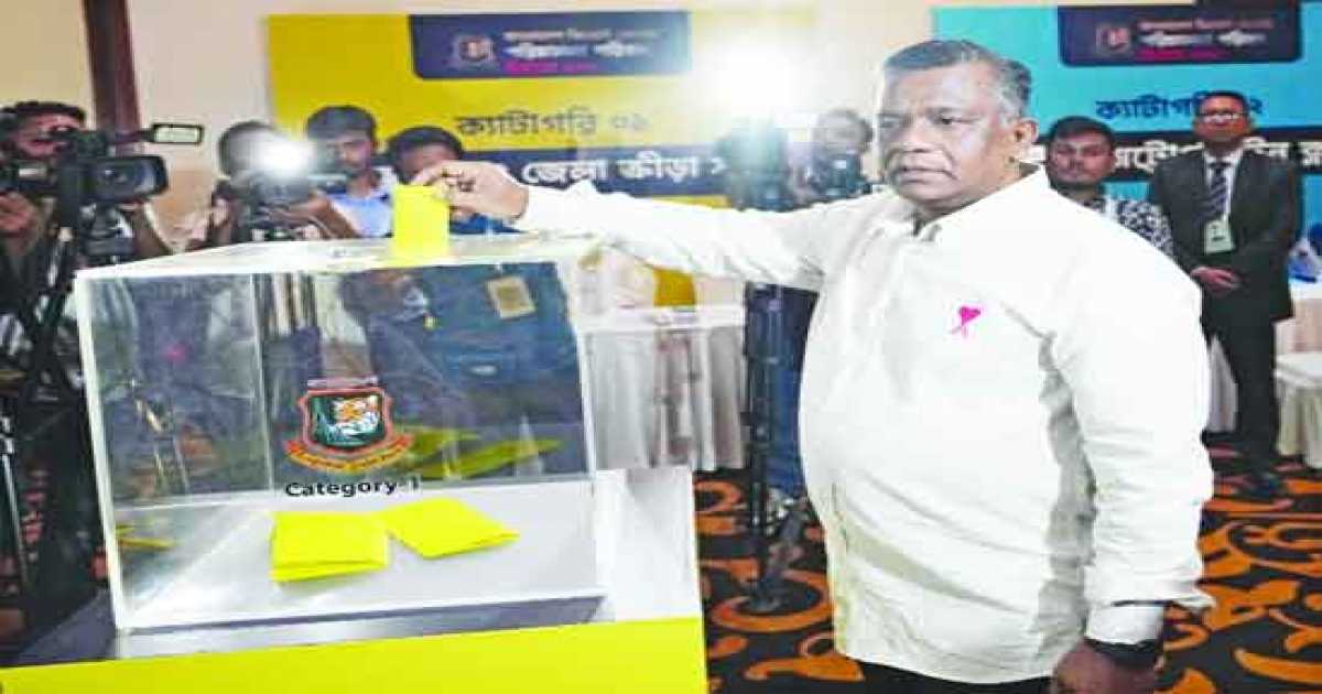 বিনা প্রতিদ্বন্দ্বিতায় বুলবুলই বিসিবি সভাপতি