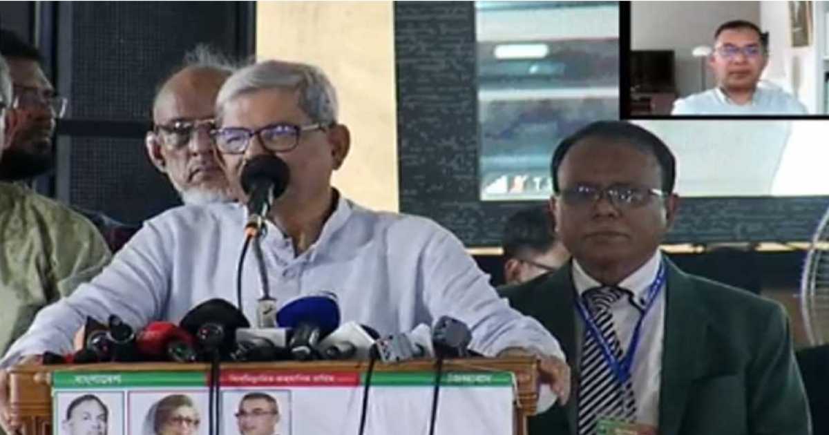 নির্বাচন নিয়ে ‘গভীর ষড়যন্ত্র’ চলছে, সতর্ক থাকার আহ্বান ফখরুলের