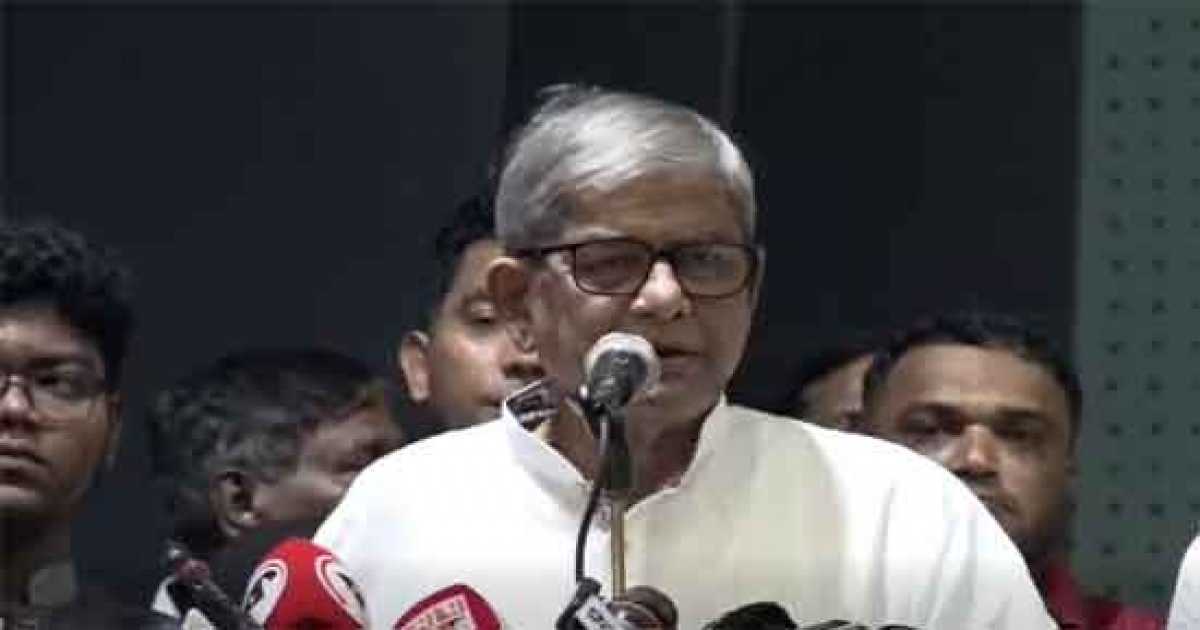আমলাতন্ত্রকে একটি দলের ‘পকেটে নেয়ার’ চেষ্টা হচ্ছে: ফখরুল