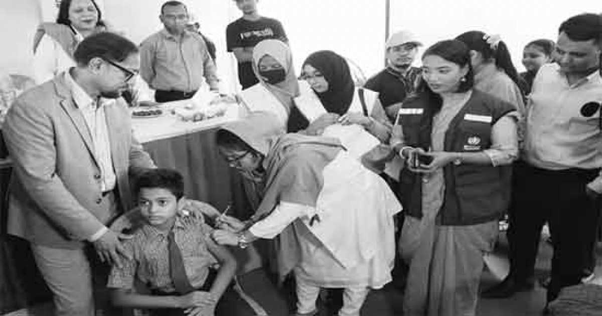 সাড়ে ৯ লাখ শিশুকে টিকা দিচ্ছে চসিক