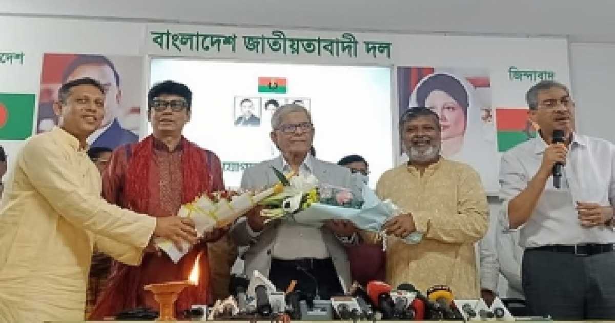 সংখ্যালঘুদের নিরাপত্তা নিশ্চিত করতে অন্তর্বর্তী সরকারের প্রতি বিএনপি মহাসচিবের আহ্বান