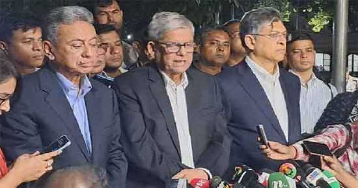 অন্তর্বর্তীকে ‘তত্ত্বাবধায়কে’ রূপ দেয়ার দাবি প্রধান উপদেষ্টাকে জানালো বিএনপি