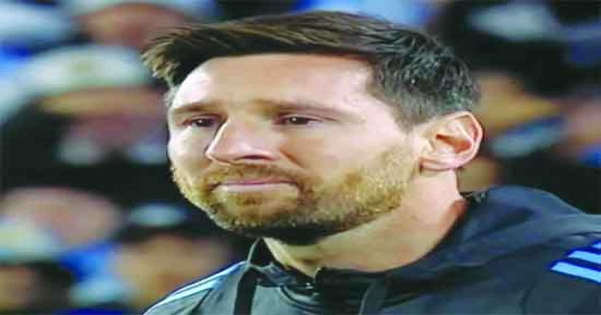 দেশের মাঠে ‘শেষ’ ম্যাচে মেসির চোখে অশ্রু