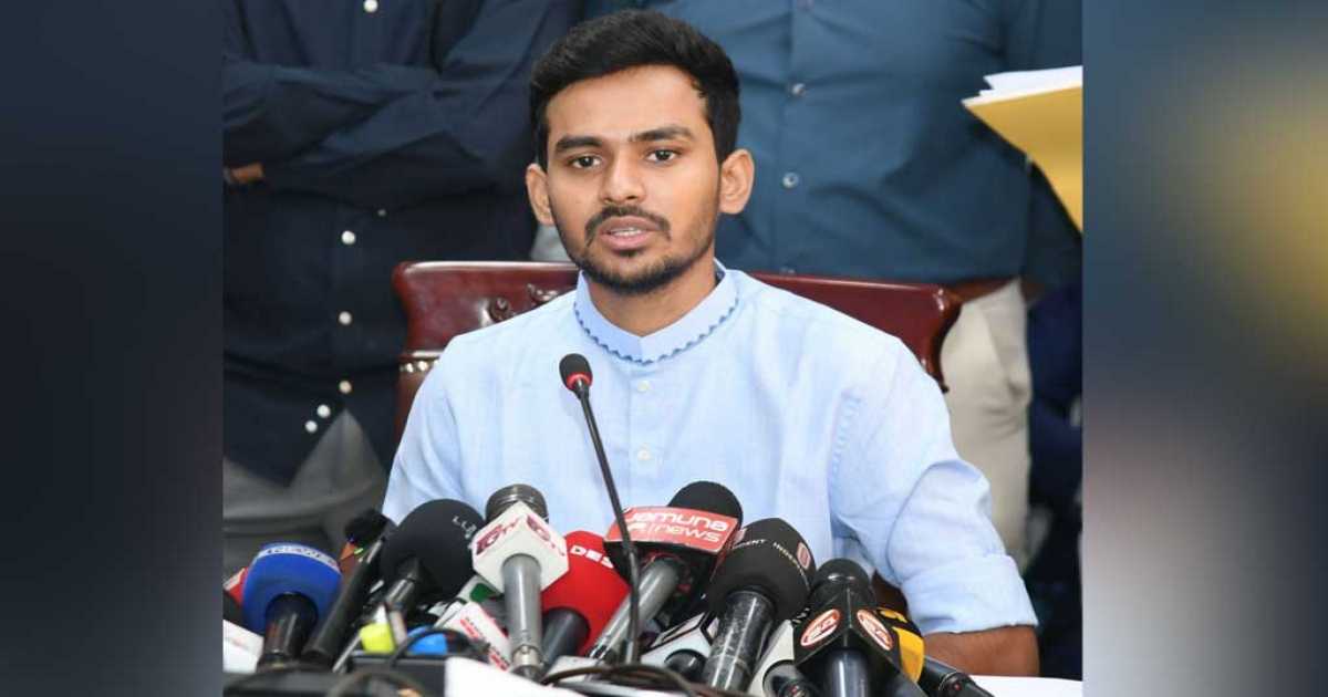 নির্বাচন পেছানোর ষড়যন্ত্র চলছে: স্থানীয় সরকার উপদেষ্টা আসিফ মাহমুদ