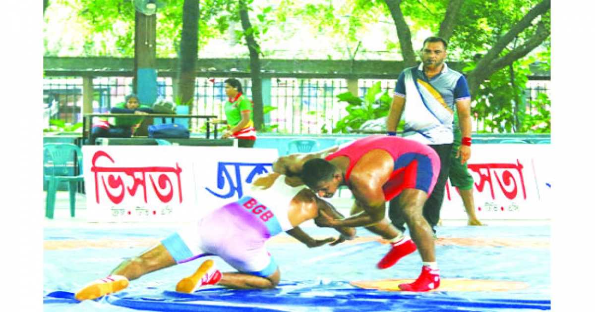 জাতীয় সার্ভিসেস কুস্তি শুরু