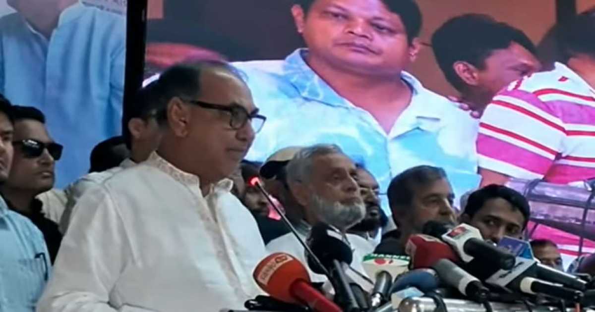 আ.লীগের সঙ্গে আঁতাত করে ছাত্রলীগের সব ভোট নিয়ে নিয়েছে শিবির : মির্জা আব্বাস