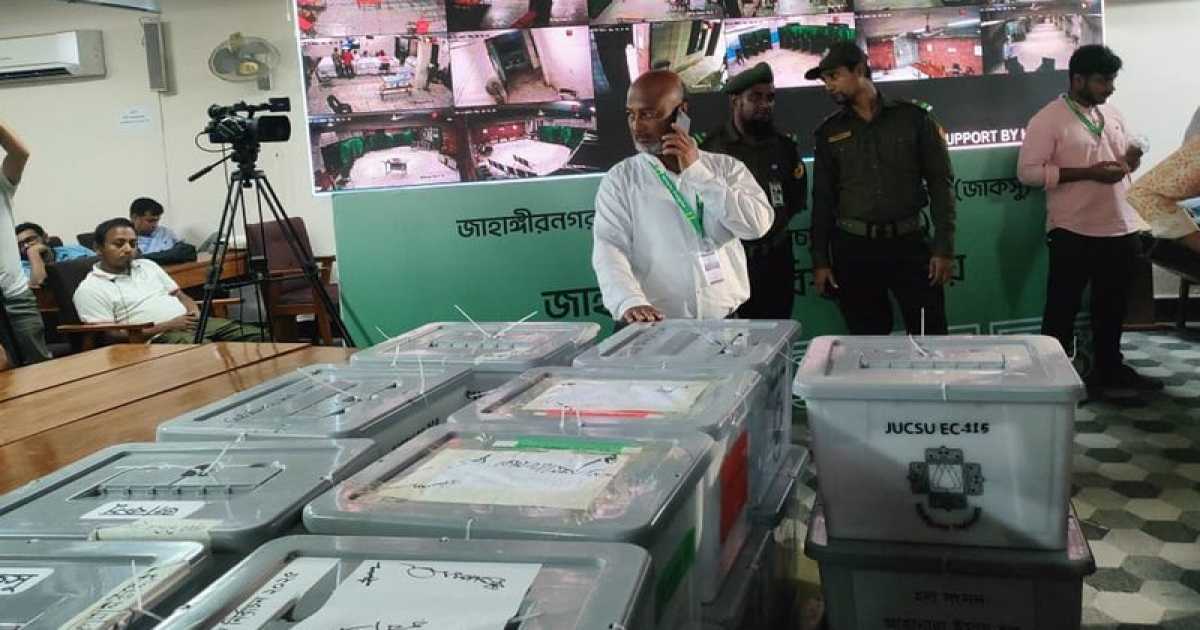 জাকসু: এবার বেলা ১টার মধ্যে ভোট গণনা ‘শেষের আশা’