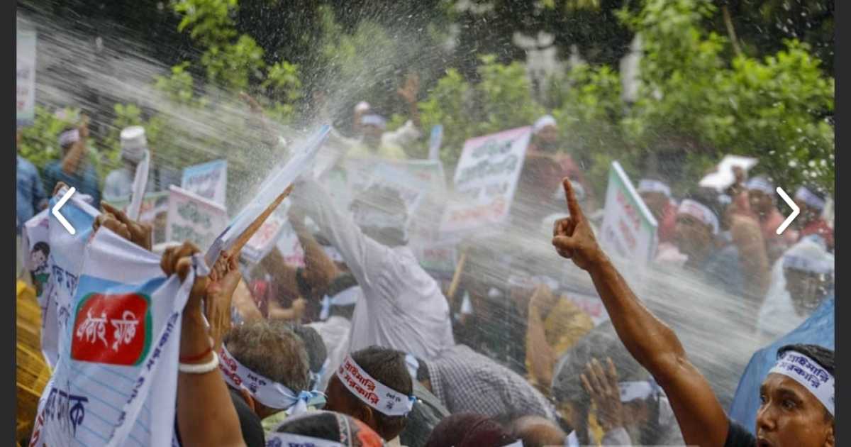 বেসরকারি শিক্ষকরা যমুনা অভিমুখে, পিটিয়ে সরাল পুলিশ