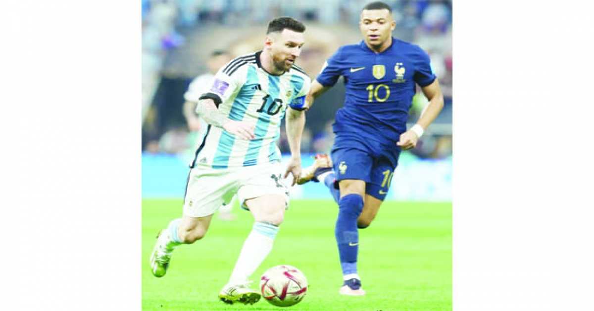 ‘এমবাপ্পেকে এখনও মেসির পেছনেই’