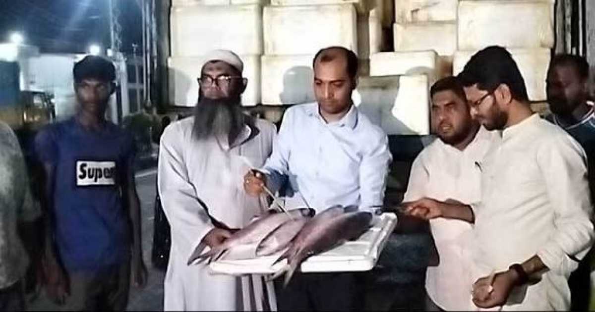 প্রথম চালানে ভারতে গেল সাড়ে ৩৭ টন ইলিশ