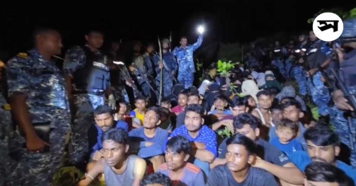 টেকনাফে পাহাড়ি গহ্বরে যৌথ অভিযান: নারী-শিশুসহ ৬৬ জন উদ্ধার