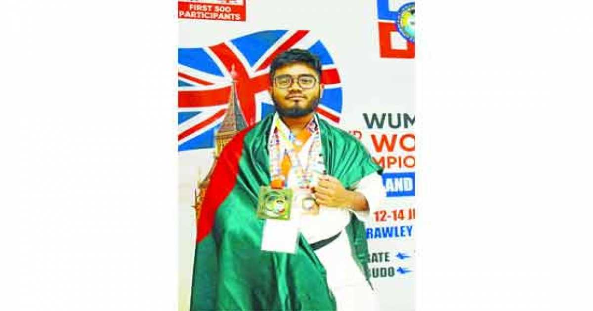 বিশ্ব কারাতে চ্যাম্পিয়নশিপে তোয়াহার স্বর্ণ