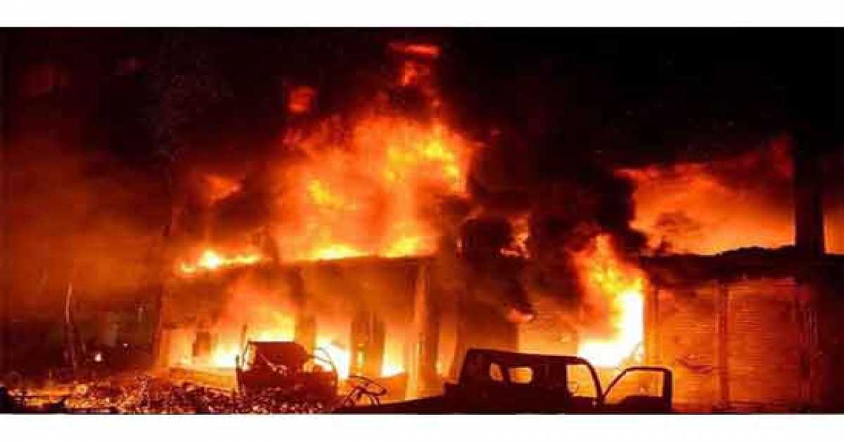 মহাখালীতে পেট্রোল পাম্পে বিস্ফোরণ, দগ্ধ ৭
