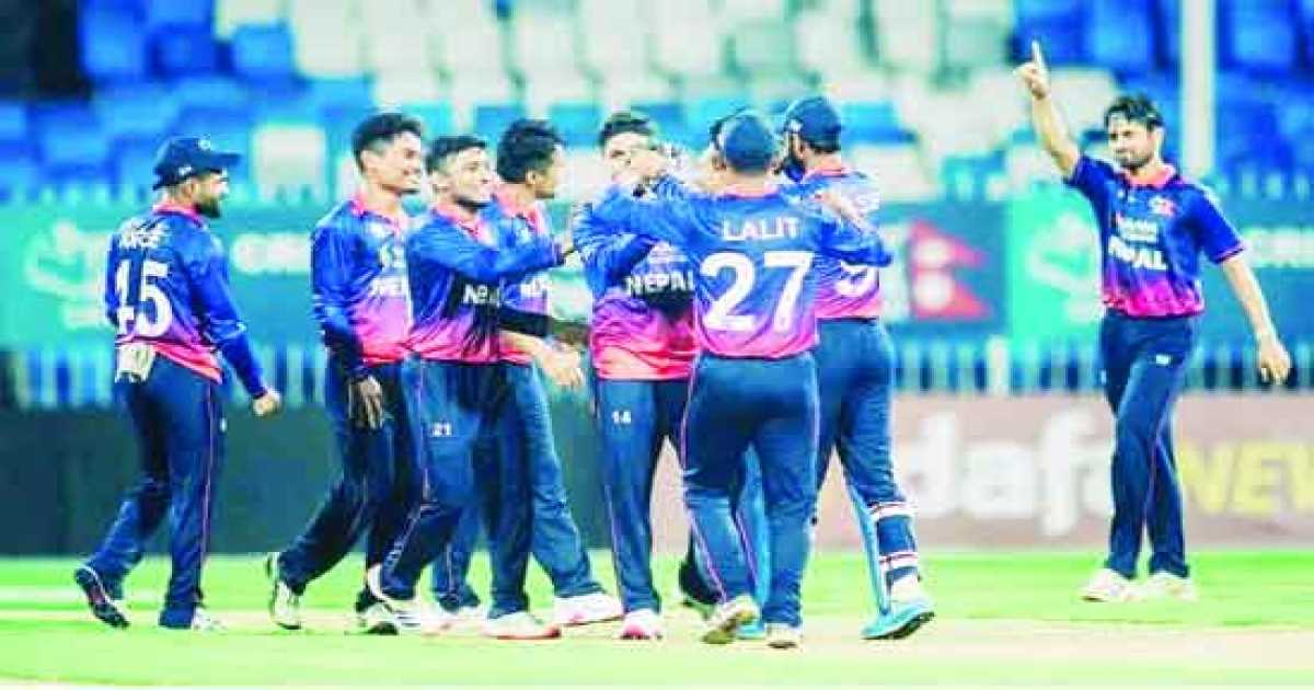 টি-২০তে উইন্ডিজের বিপক্ষে নেপালের ঐতিহাসিক জয়