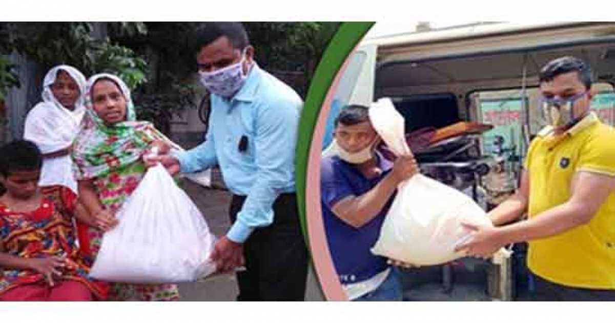 সুবর্ণচরে দরিদ্রদের মাঝে আলো ছড়াচ্ছে ‘আলোর প্রদীপ সংগঠন’
