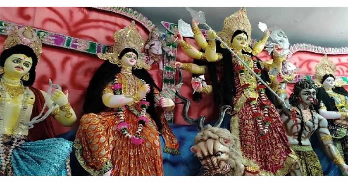 ধনবাড়ীতে ৩৫টি  মন্দিরে দুর্গোৎসব